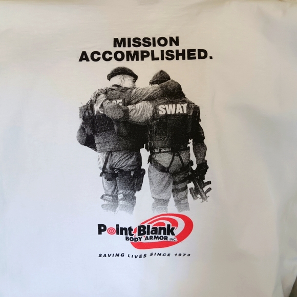 Point Blank Body Armor Other - Point Blank Body Armor Vintage 90s T Shirt